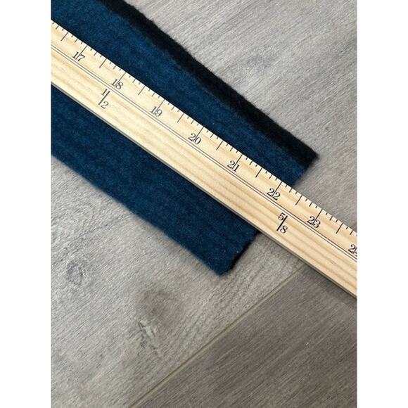 Athleta Womens Sweater Colorblock Turtleneck Merino Wool Blue Black Size XS‎ - Picture 8 of 9